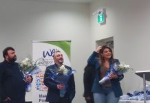 Yasmine Yoheir reçoit le Prix francophone lors du Forum annuel du WE LIP